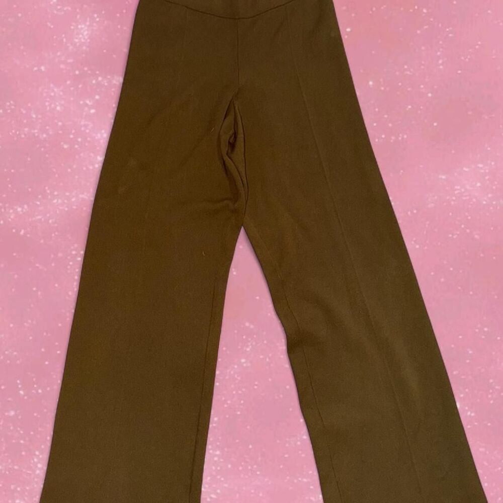 Aritzia Women's Brown and Khaki Trousers